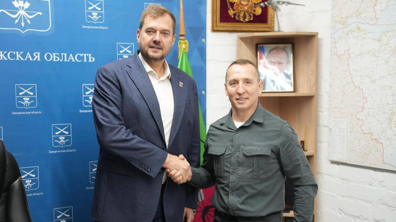 Евгений Балицкий провел рабочую встречу с Николаем Цигановым. АНО "ЗаМедиа"
