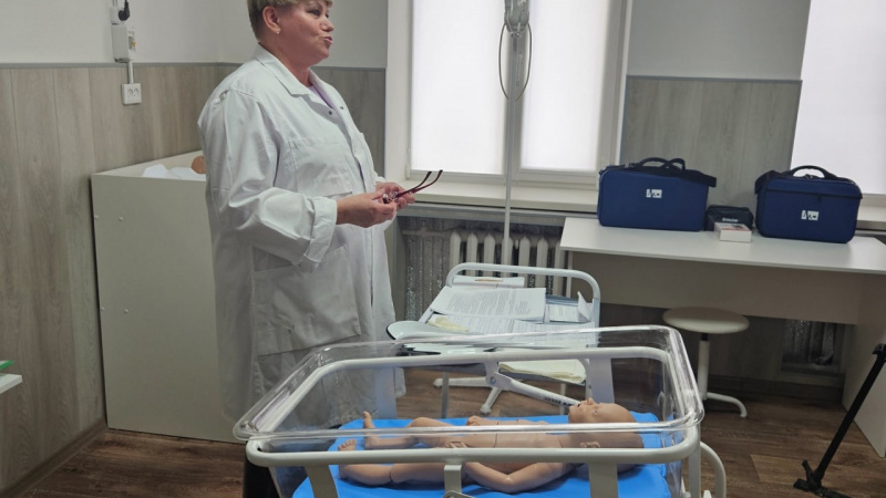 В Мелитопольском медицинском колледже прошел тренинг по скринингу новорождённых. АНО "ЗаМедиа"